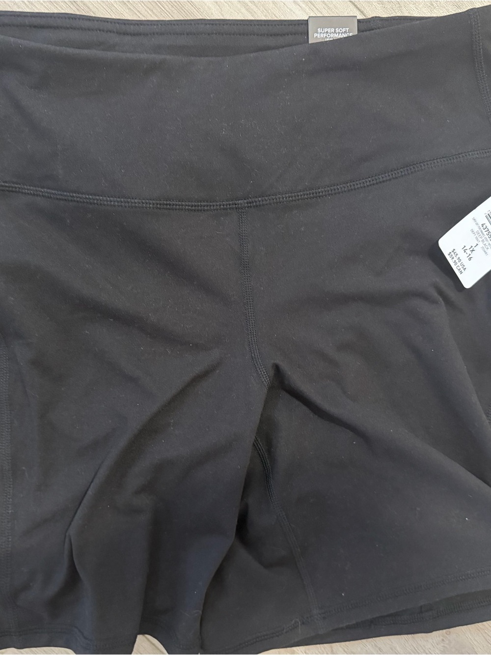 Torrid TRU Black High-Waist Athletic Shorts - Super Soft Performance